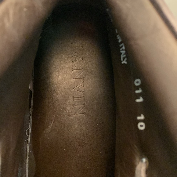 LANVIN High-Top Luxury Sneakers - Picture 10 of 11